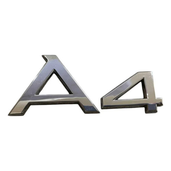 Emblema Capô Traseiro Audi A4 2009/2011 Cromado