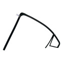 Borracha Canaleta Porta Tras.direita Chevrolet Onix 13/19 Preto