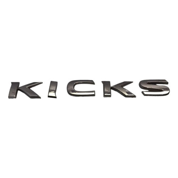 Emblema Escrita Kicks   Nissan Kicks Aut 2017/2021