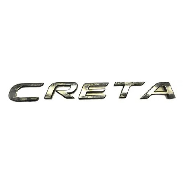 Emblema Tampa Traseira Hyundai Creta 2017/2021