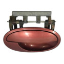Maçaneta Externa Traseira Direita Chevrolet Meriva 2003/2011 Vermelho Traseira