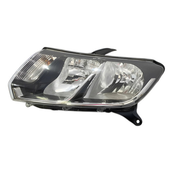 Farol Esquerdo Renault Sandero/logan 2015/2020 C/det Esquerdo/motorista