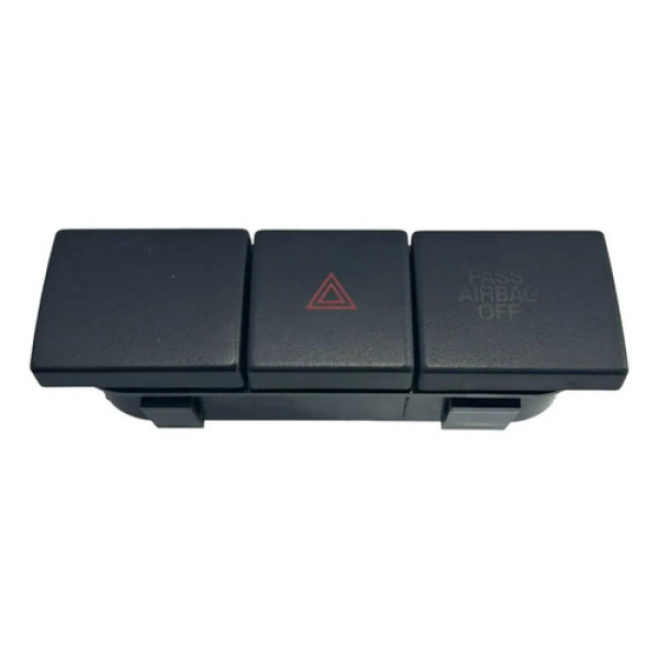 Botão Pisca Alerta Ford Fusion 2006/2009 10566 Preto