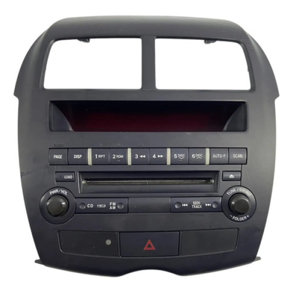 Painel Rádio Difusor De Ar Mitsubishi Asx 2011/2016