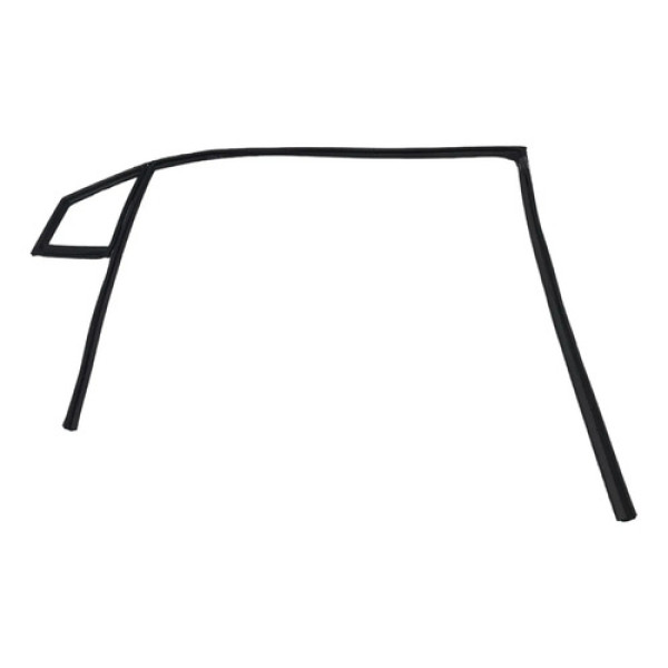 Borracha Canaleta Dianteira Esquerda Jac T5 2016/2021 Preto