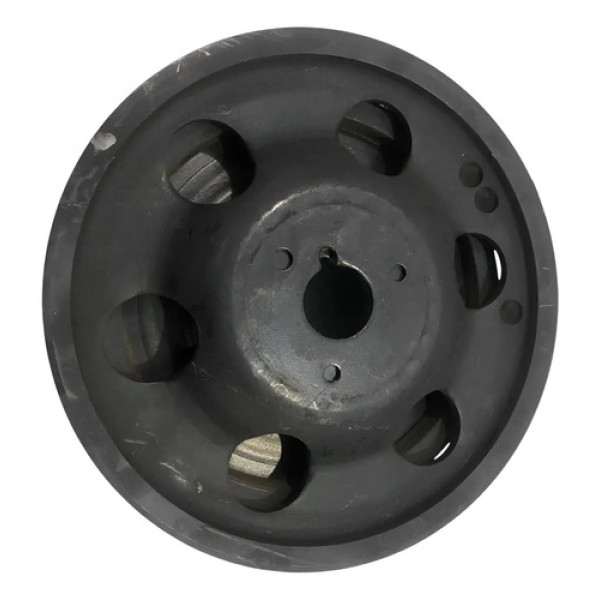 Polia Virabrequim Renault Clio 1.0 16v 04/16 Ar Cond 50603