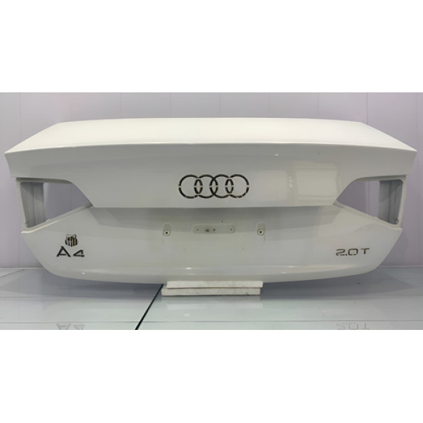 Capô Tampa Traseiro Audi A4 2009/2012 Branco