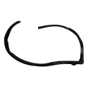 Borracha Canaleta Porta Tras Esq Chevrolet Agile 2008/2018 Preto
