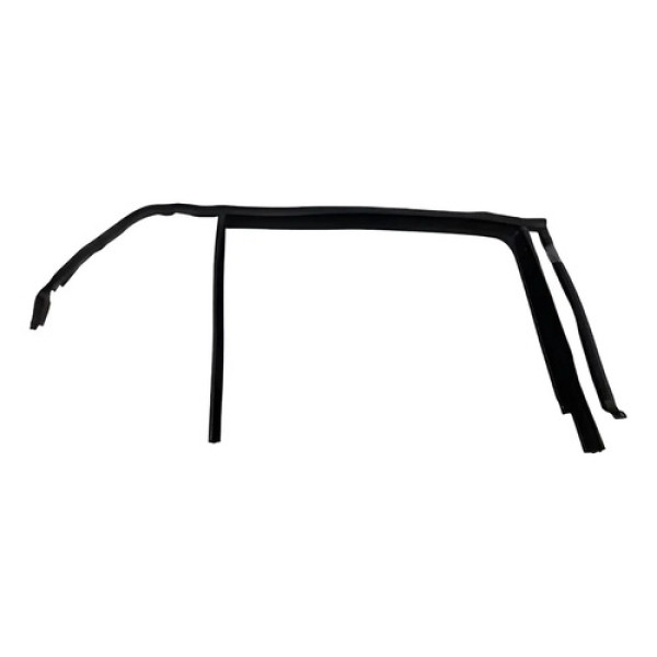 Borracha Canaleta Porta Traseira Direita Vw T-cross 17/23 Preto