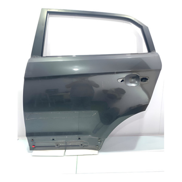 Porta Traseira Esquerda Hyundai Creta 2017/2021 Com Detalhes Traseira Esquerdo Cinza-escuro