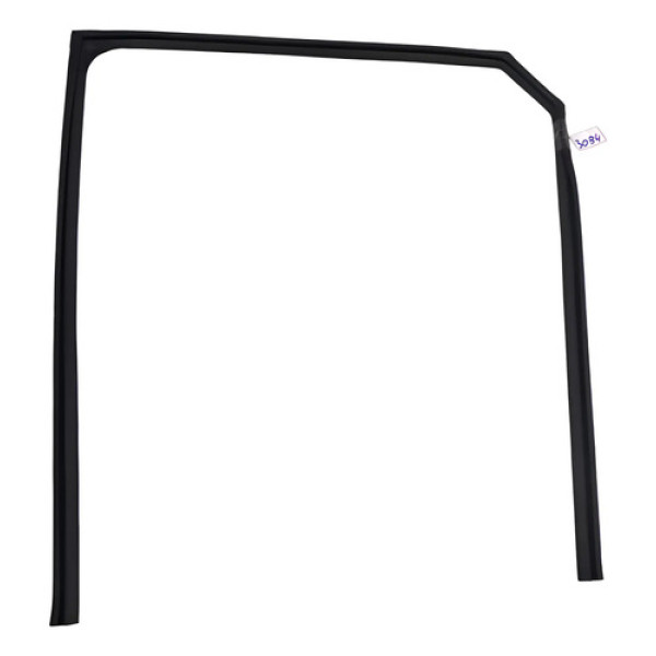 Borracha Canaleta Vidro Traseiro Esquerdo Jac T5 2016/2021 Preto