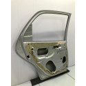 Porta Traseira Esquerda Chevrolet Celta 2007/2015 Traseira Esquerdo Prateado