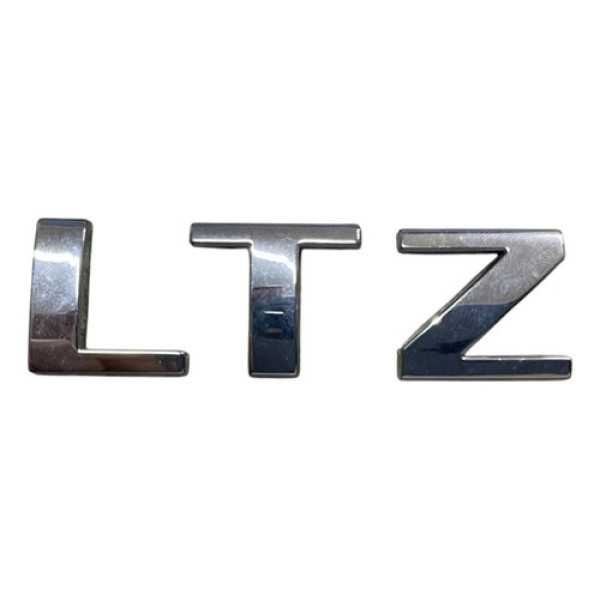 Emblema Ltz Capô Traseiro Chevrolet Onix 2013/2019 Cromado