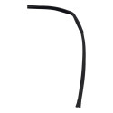 Borracha Canaleta Dianteira Esquerda Chevrolet Agile 2008/18 Preto