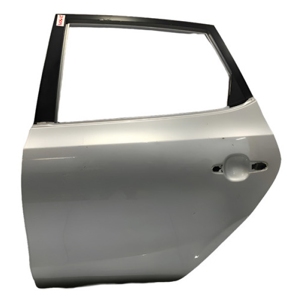 Porta Traseira Esquerda Hyundai I30 2009/2012 Traseira Esquerdo Prateado