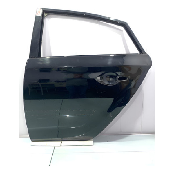 Porta Traseira Esquerda Hyundai Hb20s 2013/2019 C/detalhe Traseira Esquerdo Preto
