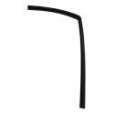 Borracha Canaleta Dianteira Direita Chevrolet Cobalt 11/19 Preto