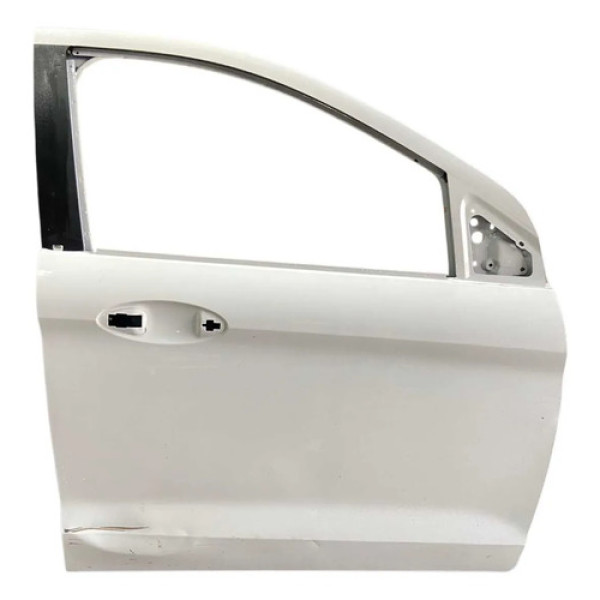 Porta Dianteira Direita Ford Ka 2013/2021 Com Detalhe   4490 Dianteira Direita Branco