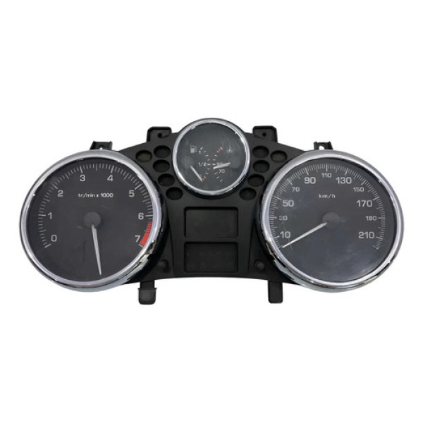 Painel De Instrumentos Peugeot 207 2007/2015 C/detalhe Preto