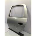 Porta Traseira Esquerda Chevrolet Corsa 2000/2010 Traseira Esquerdo Prateado