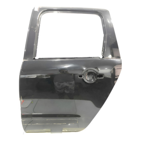 Porta Traseira Esquerda Citroën C3 Picasso 12/16 C/detalhe Traseira Esquerdo Preto