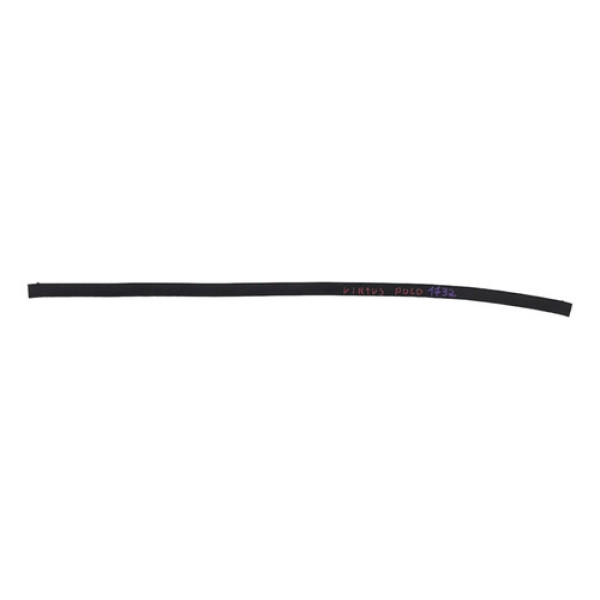 Borracha De Vedação Porta Dianteira Esq Polo/virtus 2017/23 Preto