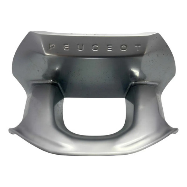 Moldura Cromada Volante Peugeot 208 2013/2021 Cromado Lisa