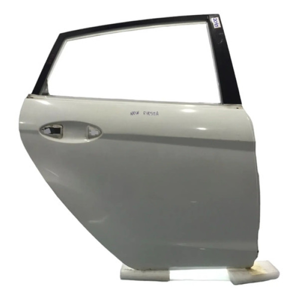 Porta Traseira Direita Ford New Fiesta Hatch 2011/2021 Traseira Direito Branca