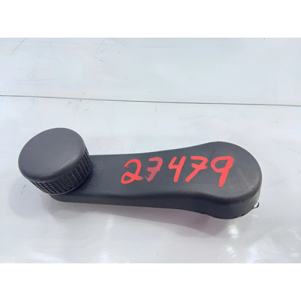 Manivela Vidro Porta Traseira Esquerda Volkswagen Up 14/19 Preto