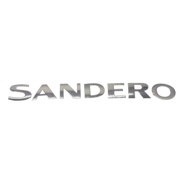 Emblema Sandero Capô Traseiro Renault Sandero 2015/2018