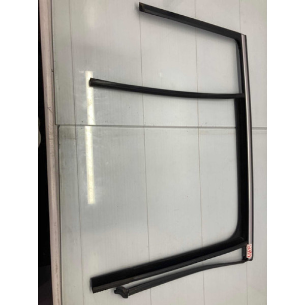 Borracha Canaleta Traseira Direita Cromada Vw Tiguan 2016