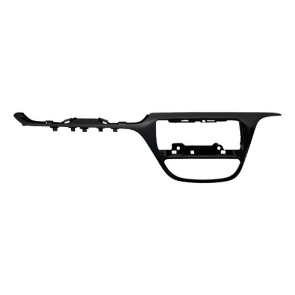 Moldura Radio Painel Peugeot 208 2013/2021 Preto