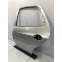 Porta Traseira Esquerda Chevrolet Celta 2007/2015 Traseira Esquerdo Prateado