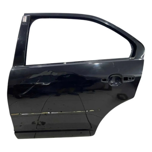 Porta Traseira Esquerda Ford Fusion 2006/2012 Detalhe 2674 Traseira Esquerdo Preto