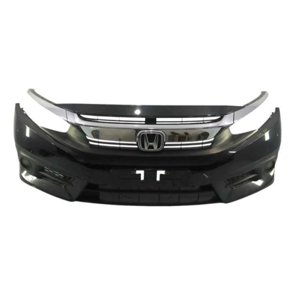 Para Choque Dianteiro Honda Civic G10 2017/2021 46228 Preto