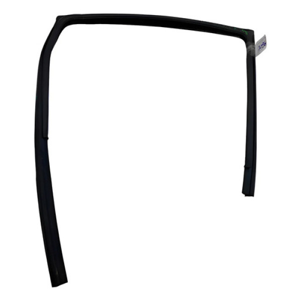 Borracha Canaleta Porta Traseira Esq Renault Duster 2012/18 Preto