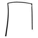 Borracha Canaleta Vidro Traseiro Esquerdo Onix Plus 20/23 Preto