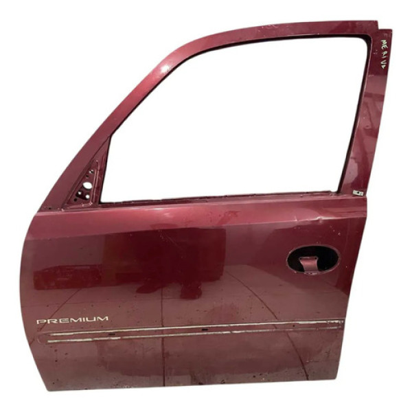 Porta Dianteira Esquerda Chevrolet Meriva 03/11 Detalhe 4061 Dianteira Esquerda Vermelho