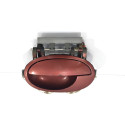 Maçaneta Externa Traseira Esq Chevrolet Meriva 2003/11 C/det Bordô