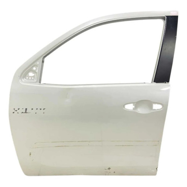 Porta Dianteira Esquerda Toyota Hilux 2016/2022 Com Detalhe Dianteira Esquerda Branco