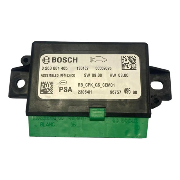 Modulo Sensor De Estacionamento Peugeot 208 2013/2021 Preto