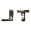 Emblema Lt Tampa Traseira Chevrolet Onix 2013/2019