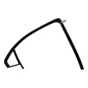 Borracha Canaleta Porta Tras.direita Chevrolet Onix 13/19 Preto