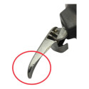 Maçaneta Interna Traseira Dir Chevrolet Meriva 2003/11 C/det Preto Traseira