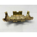 Suporte Maçaneta Traseira Direita Corsa 1998/2010 Dourado