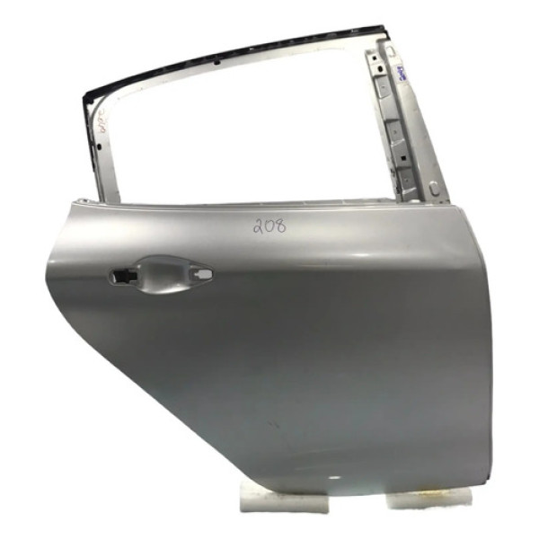 Porta Traseira Direita Peugeot 208 2013/2021 Traseira Direito Prata