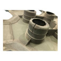 Calota Chevrolet Cobalt 1.8 2011/2021 Com Detalhes 45313 Prata