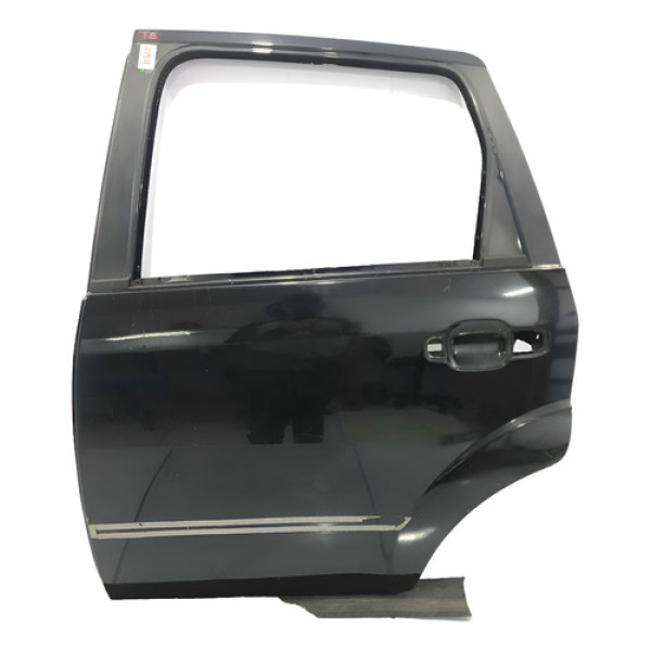 Porta Traseira Esquerda Ford Fiesta 2003/2014 Traseira Esquerdo Preto