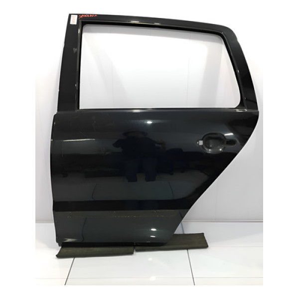 Porta Traseira Esquerda Volkswagen Space Fox 2006/2009 Traseira Esquerdo Preto