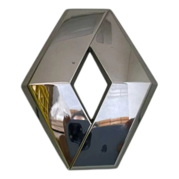 Emblema Capô Traseiro Renault Sandero Logan  2012/2014 Cromado